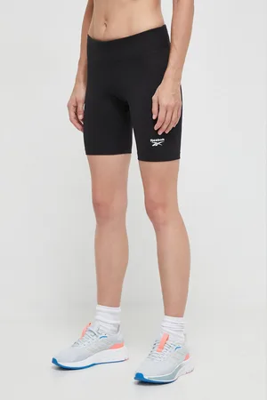 Reebok Kraťasy IDENTITY dámské, barva, hladké, high waist, 100037535