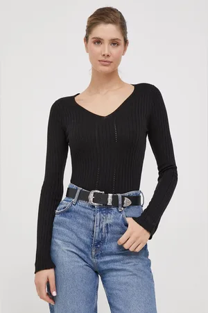 Pepe Jeans Svetr z vlněné směsi dámský, barva, lehký