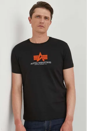 Alpha Industries Bavlněné tričko barva