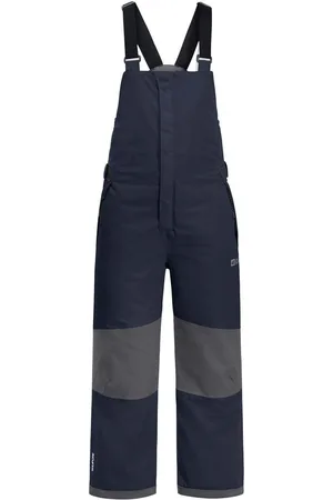 Jack Wolfskin Dětské lyžařské kalhoty ACTAMIC 2L INS BIB tmavomodrá barva