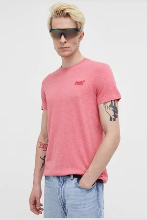 Superdry Bavlněné tričko barva, s aplikací