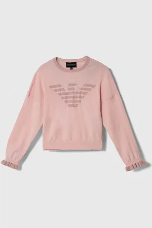 Emporio Armani Dětský svetr barva, lehký
