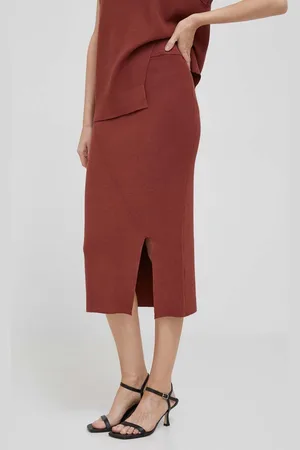DKNY Sukně barva, maxi