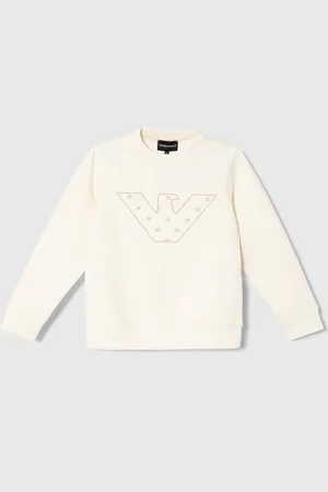 Emporio Armani Dětská mikina barva, s aplikací