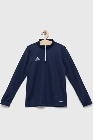 adidas Dětská mikina ENT22 TR TOPY tmavomodrá barva, s aplikací