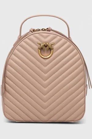 Pinko Kožený batoh Answear Exclusive dámský, barva, malý, hladký, 102530.A0GK