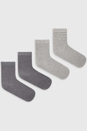 Benetton Dětské ponožky 4-pack tmavomodrá barva