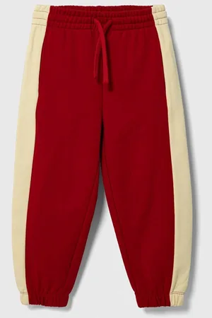 Benetton Dětské bavlněné tepláky barva