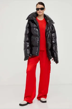 MMC Studio Péřová bunda Ilona Gloss dámská, barva, zimní, oversize
