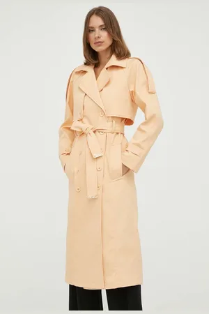Patrizia Pepe Trench kabát dámský, barva, přechodný