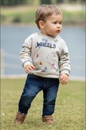Mayoral Kojenecké džíny jogger soft denim