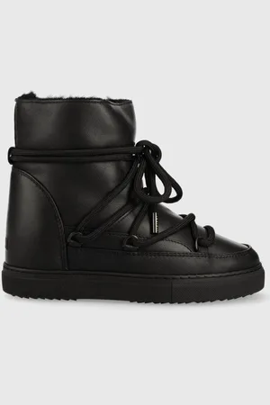 INUIKII Kožené sněhule FULL LEATHER WEDGE barva, 75203-087