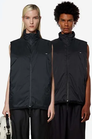 Rains Vesta Oadded Nylon Vest 15460 BLACK barva