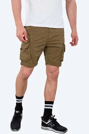 Alpha Industries Kraťasy pánské, barva, 176203.13-brown
