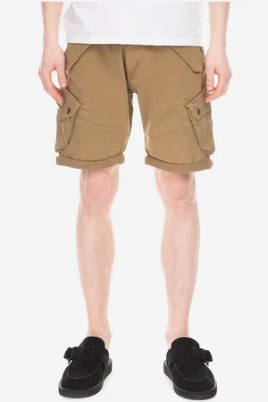 Alpha Industries Kraťasy Combat pánské, barva, 116210.13-beige