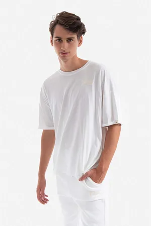 Alpha Industries Bavlněné tričko barva, 118532.626-cream