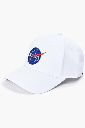Alpha Industries Bavlněná baseballová čepice NASA Cap barva, s aplikací, 186903.09-white
