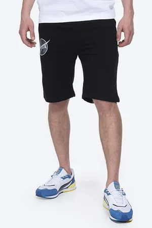 Alpha Industries Kraťasy Basic pánské, barva, 116362.03-black