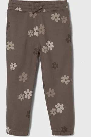 Abercrombie & Fitch Dětské tepláky barva, vzorované