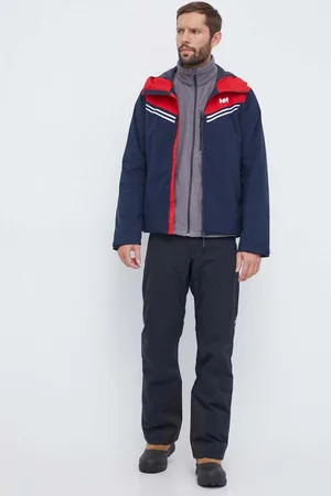 Helly Hansen Lyžařská bunda tmavomodrá barva
