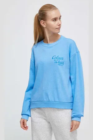 Colour Wear Bavlněná mikina dámská, hladká