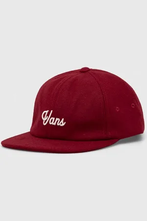 Vans Kšiltovka vínová barva, s aplikací