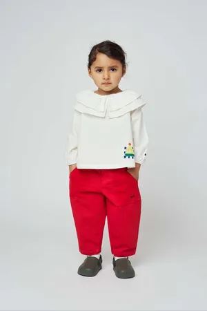Bobo Choses Dětská bavlněná košilka barva