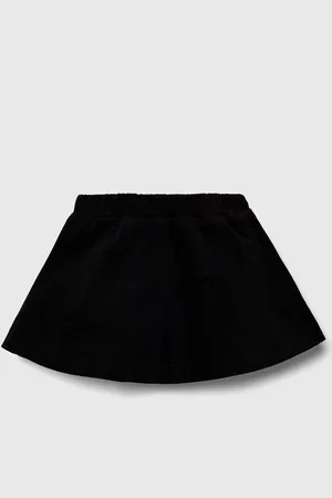 Benetton Dětská sukně barva, mini, áčková