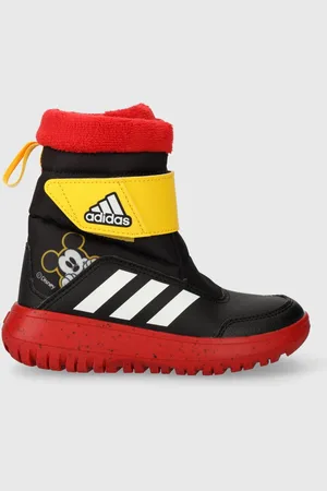 adidas Dětské zimní boty IG7189 Winterplay Mickey C CBLACK/FTWWHT barva