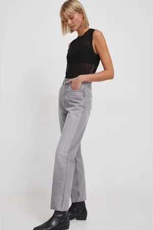 Pepe Jeans Džíny STRAIGHT JEANS UHW SPARKLE dámské, high waist, PL204605