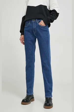 Pepe Jeans Džíny STRAIGHT JEANS HW dámské, high waist, PL204592GX7