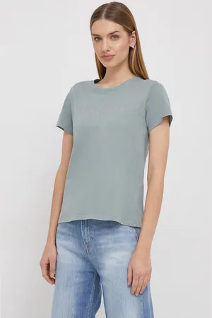 Pepe Jeans Bavlněné tričko HAILEY barva, PL505749