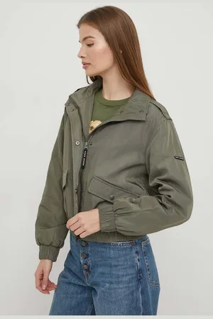 Pepe Jeans Bunda SABRINE dámská, barva, přechodná, PL402321