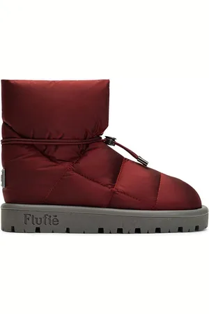 Flufié Sněhule Metallic vínová barva