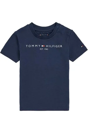 Tommy Hilfiger Dětské tričko tmavomodrá barva, KN0KN01487