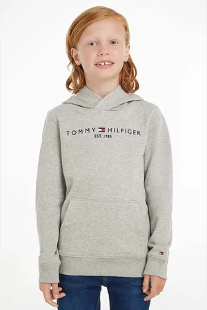 Tommy Hilfiger Dětská bavlněná mikina barva, s aplikací, KS0KS00213