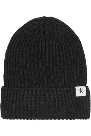 Calvin Klein Dětska čepice barva, z tenké pleteniny