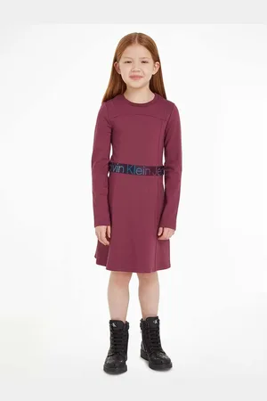Calvin Klein Dívčí šaty barva, mini
