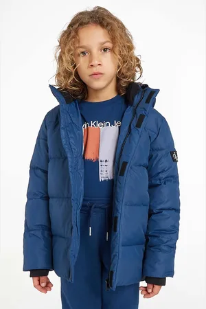 Calvin Klein Bunda tmavomodrá barva