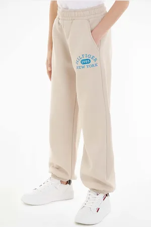 Tommy Hilfiger Dětské tepláky barva, hladké