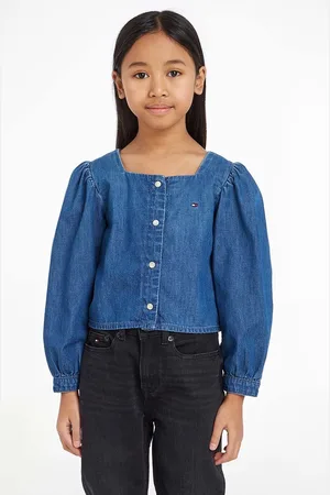 Tommy Hilfiger Dětská riflová košile