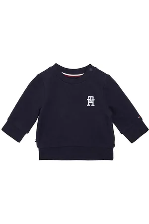 Tommy Hilfiger Kojenecká tepláková souprava tmavomodrá barva