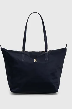 Tommy Hilfiger Kabelka černá barva, AW0AW15639