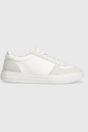 Karl Lagerfeld Kožené tenisky T/KAP barva, KL51424