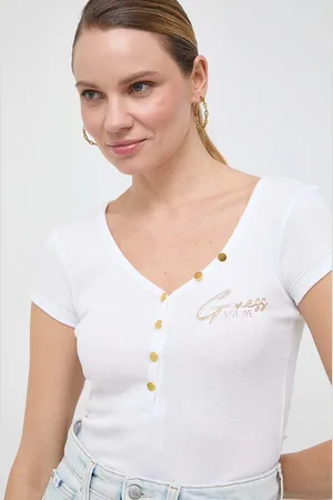 Guess Tričko HENLEY OLYMPIA barva, W4RP47 K1814