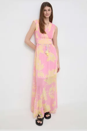 Guess Šaty GILDA barva, maxi, W3GK60 WDW82