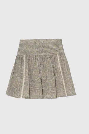 Benetton Dětská sukně barva, mini, áčková