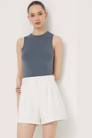 Abercrombie & Fitch Kraťasy dámské, barva, vzorované, high waist