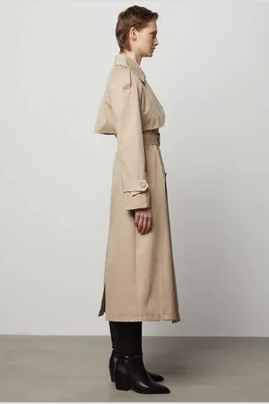 ANSWEAR Trench kabát dámský, barva, přechodný