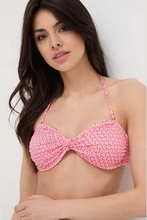 Pepe Jeans Plavková podprsenka P PRINT BND TOP barva, měkký košík, PLB10520